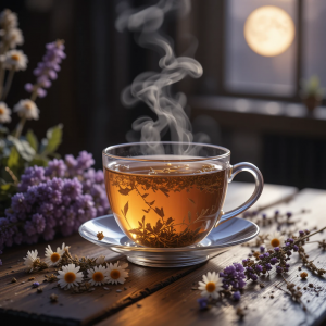 The herbes calme lune violet dore coaching therapie holistique